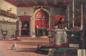  carpaccio - Vision von St Augustin Vittore Carpaccio